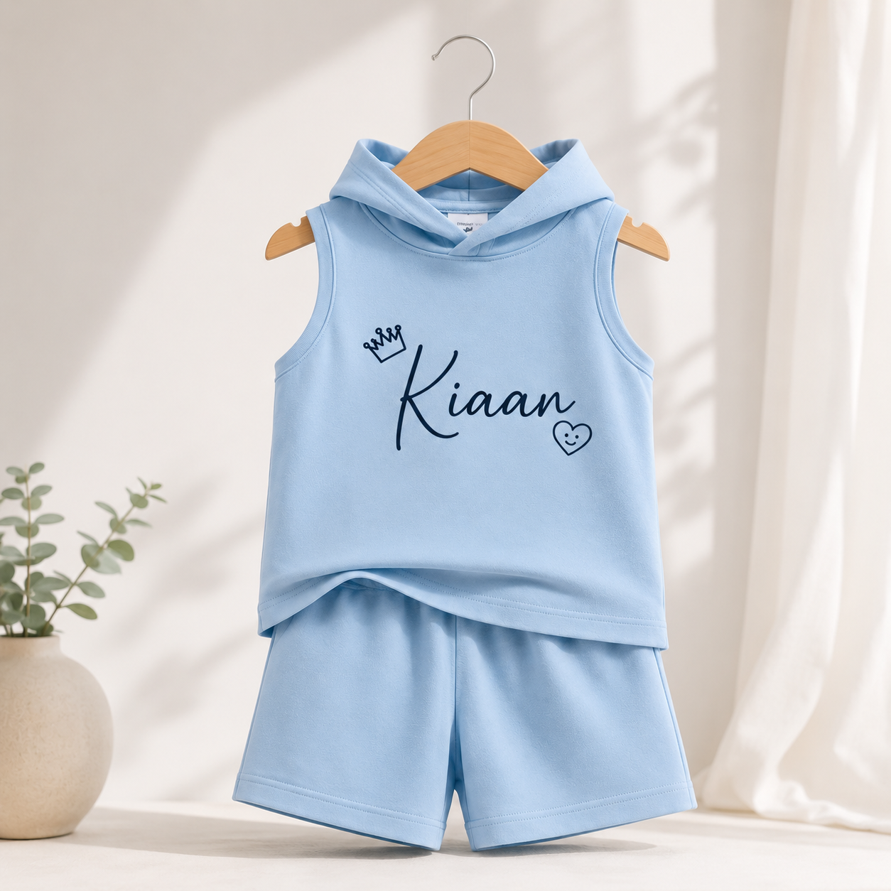 Personalized Kids T-shirt and shorts Pair - Little Ones