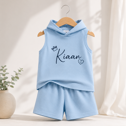 Personalized Kids T-shirt and shorts Pair - Little Ones